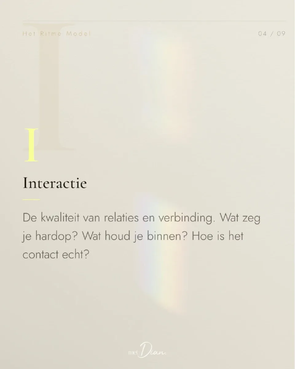 Interactie. Volledige tekst onder de carrousel.